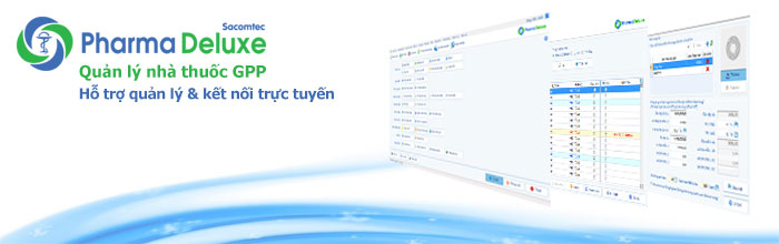 Phần mềm quản lý quầy thuốc Pharma Deluxe